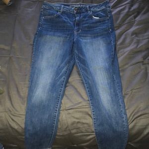 American Eagle Hi Rise Jeggings Short Length